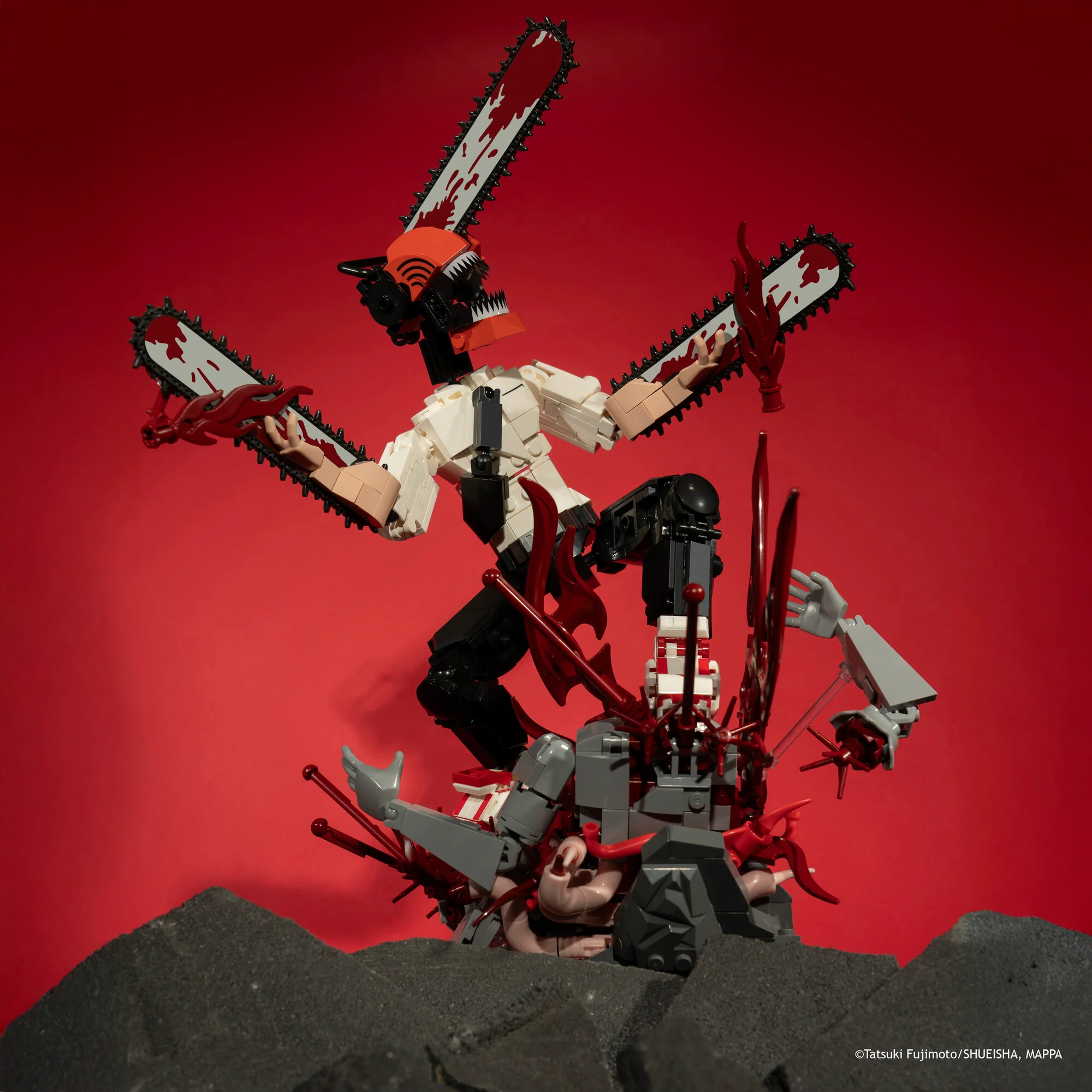 Deluxe Chainsaw Man Building Set - Image 7