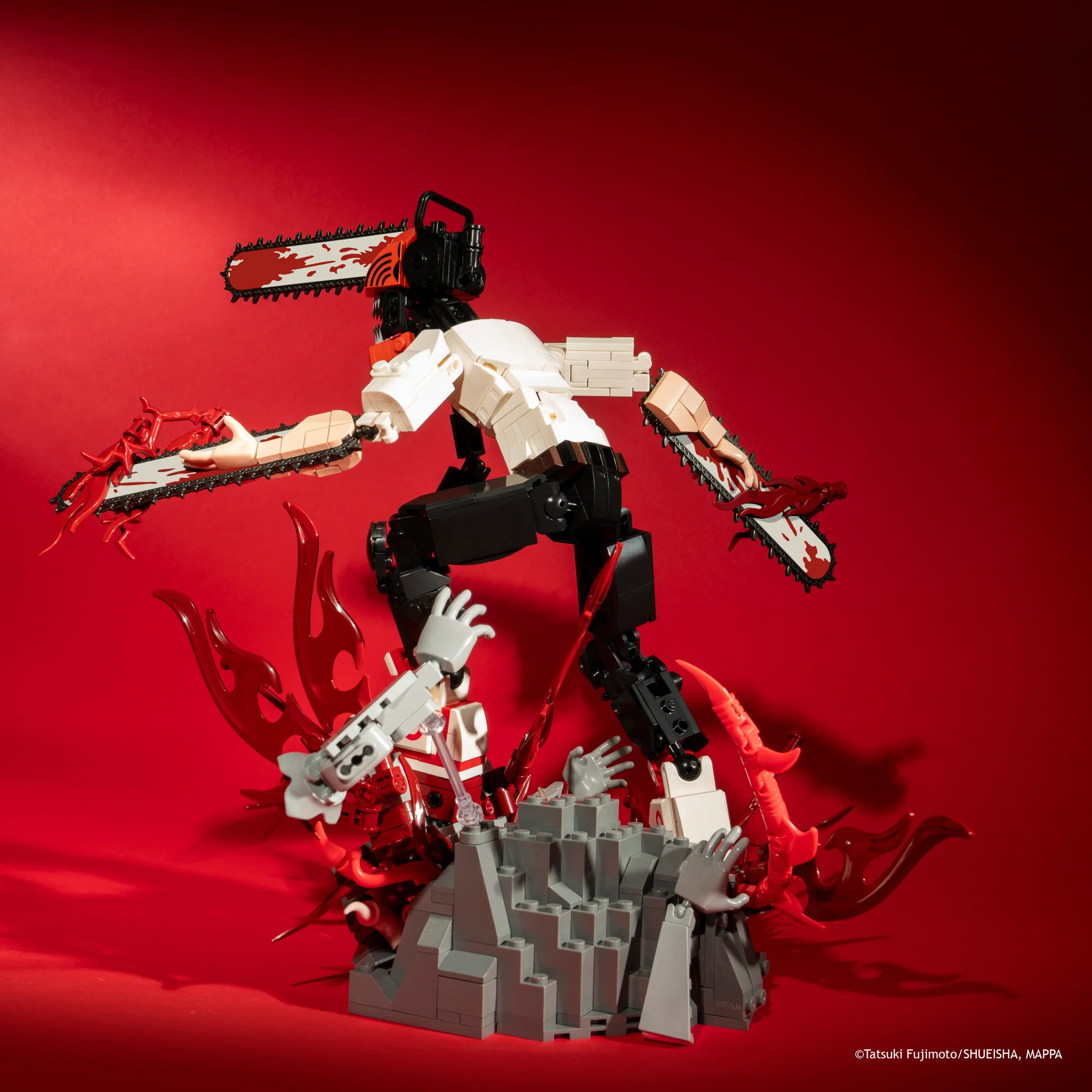 Deluxe Chainsaw Man Building Set - Image 8