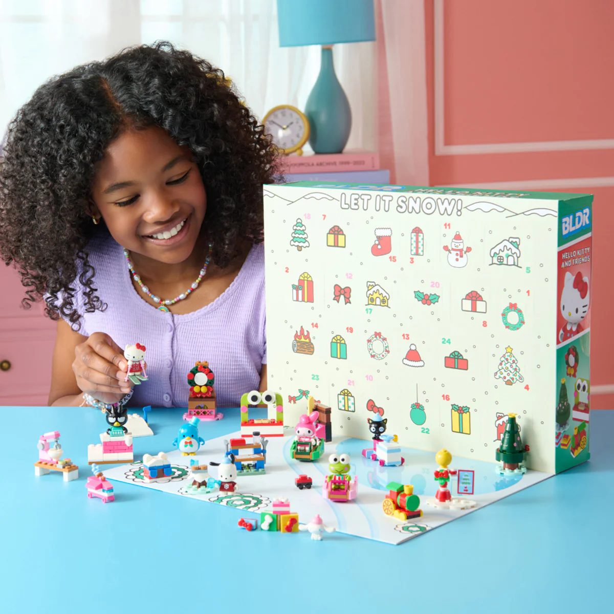 BLDR Hello Kitty and Friends 2025 Advent Calendar Building Set - Image 2