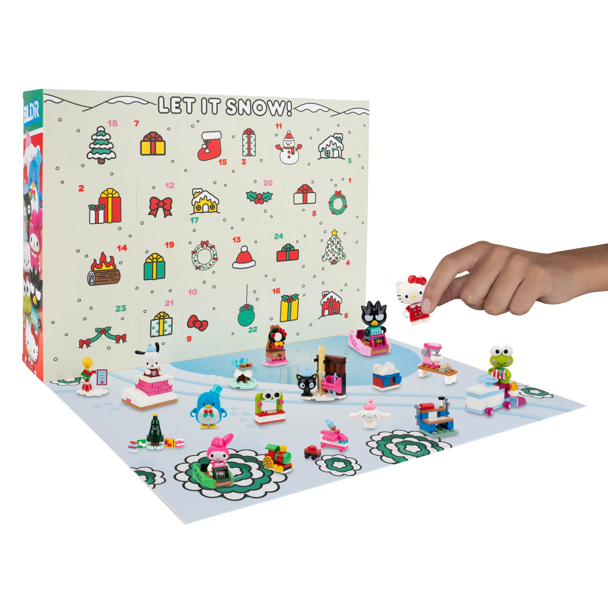 BLDR Hello Kitty and Friends 2025 Advent Calendar Building Set - Image 3