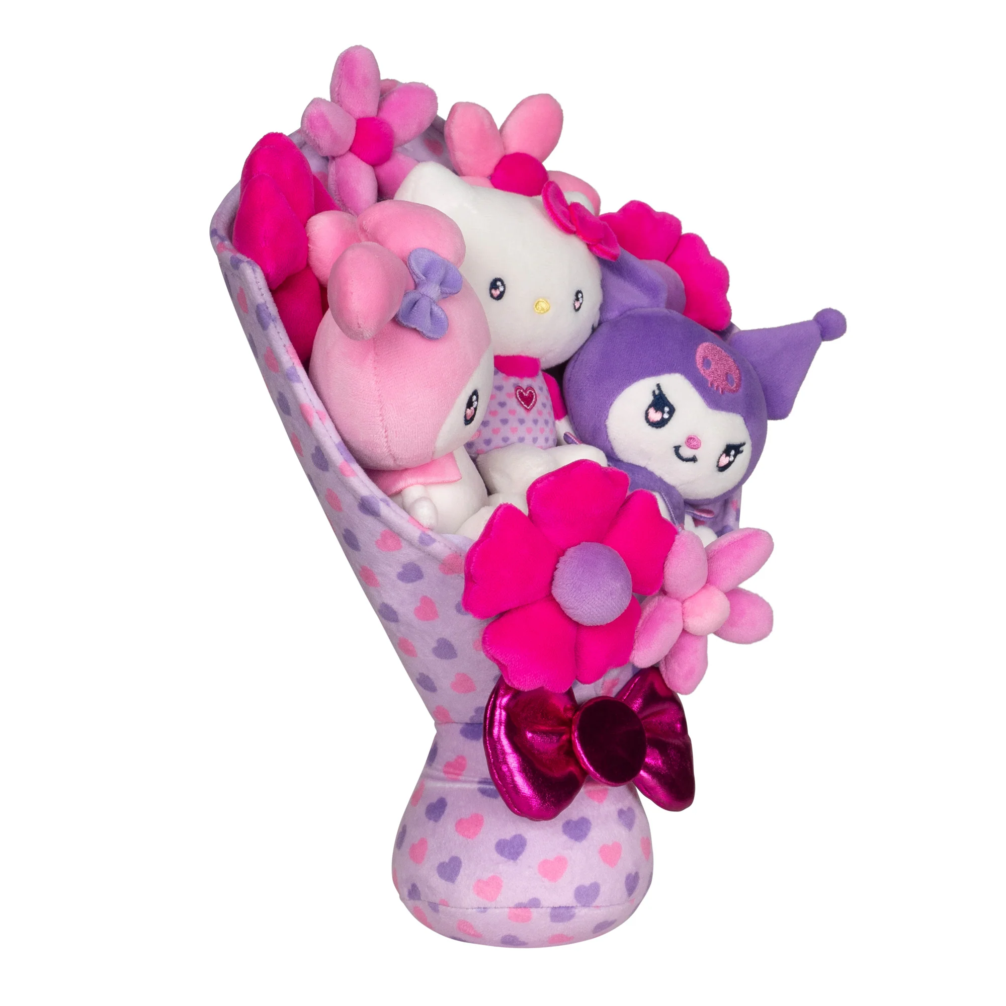 Hello Kitty and Friends  12-Inch Plush Special Valentine’s Bouquet - Image 8