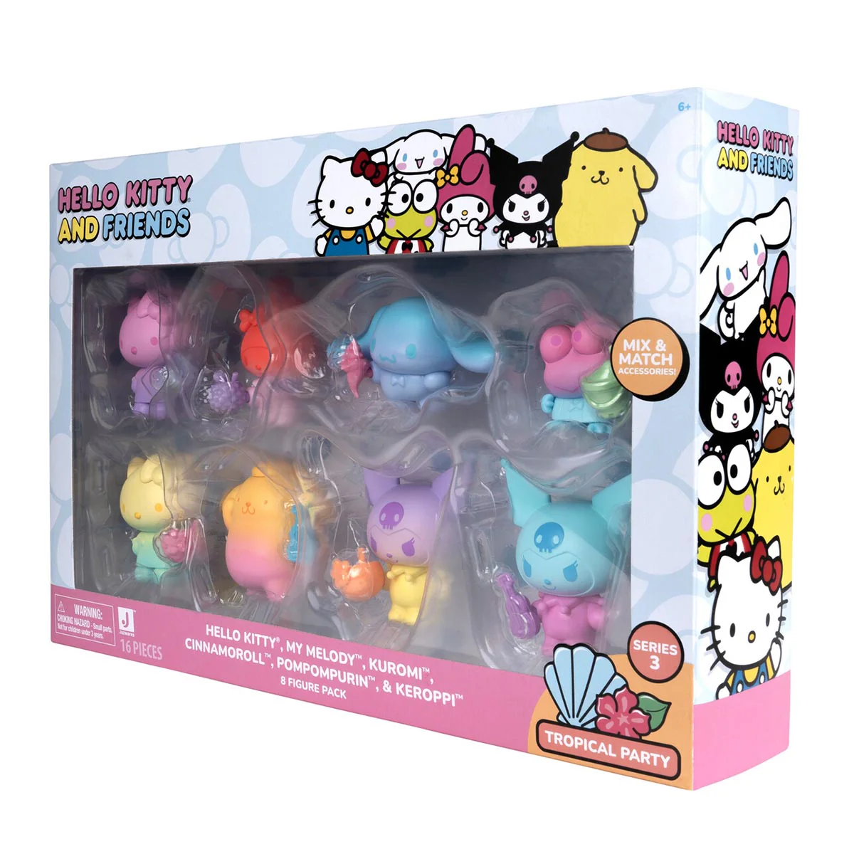 Hello Kitty and Friends Ombre Tropical Party 2-Inch Figure Set - Image 13