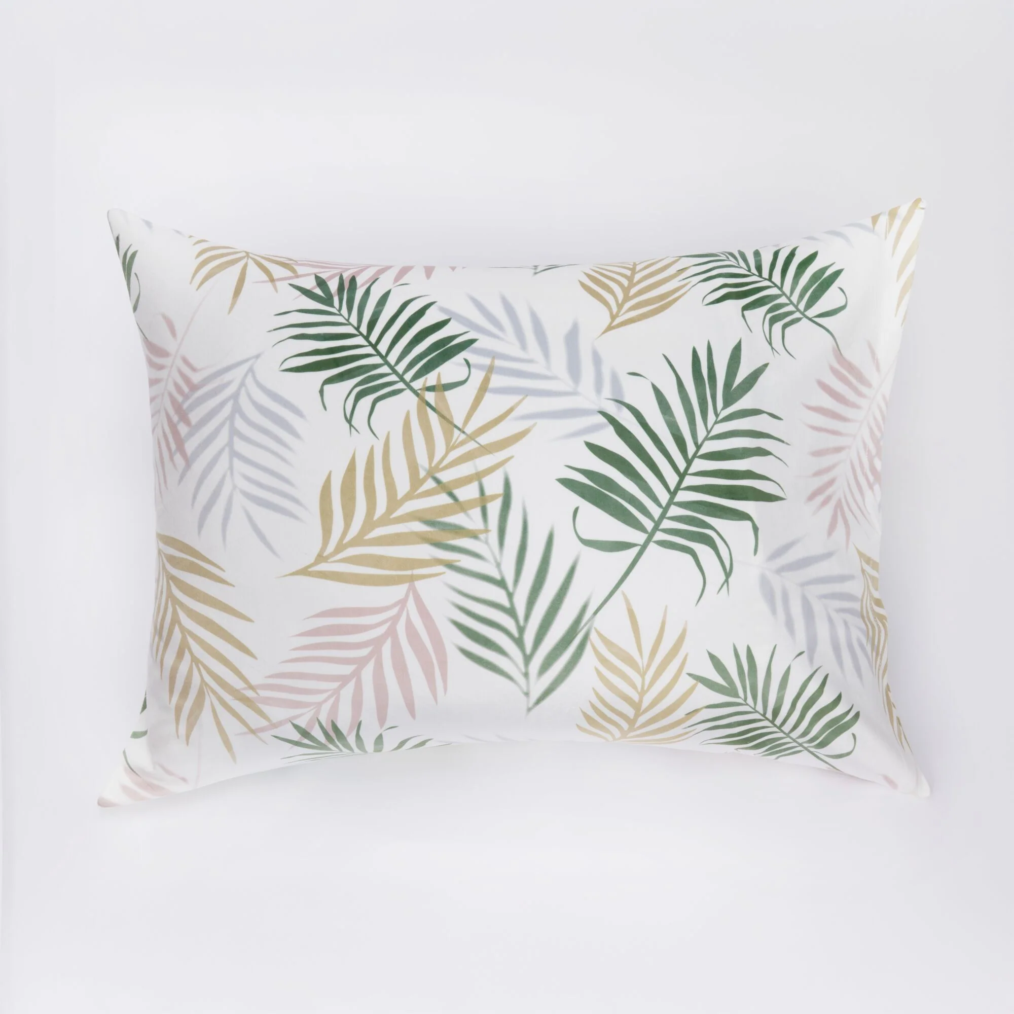 "Palm Fronds" Light SquishPillow Pillowcase (Standard)