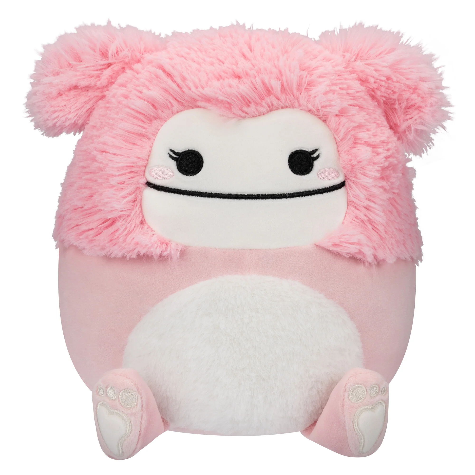 8-Inch Brina the Pink Bigfoot with Fuzzy Belly