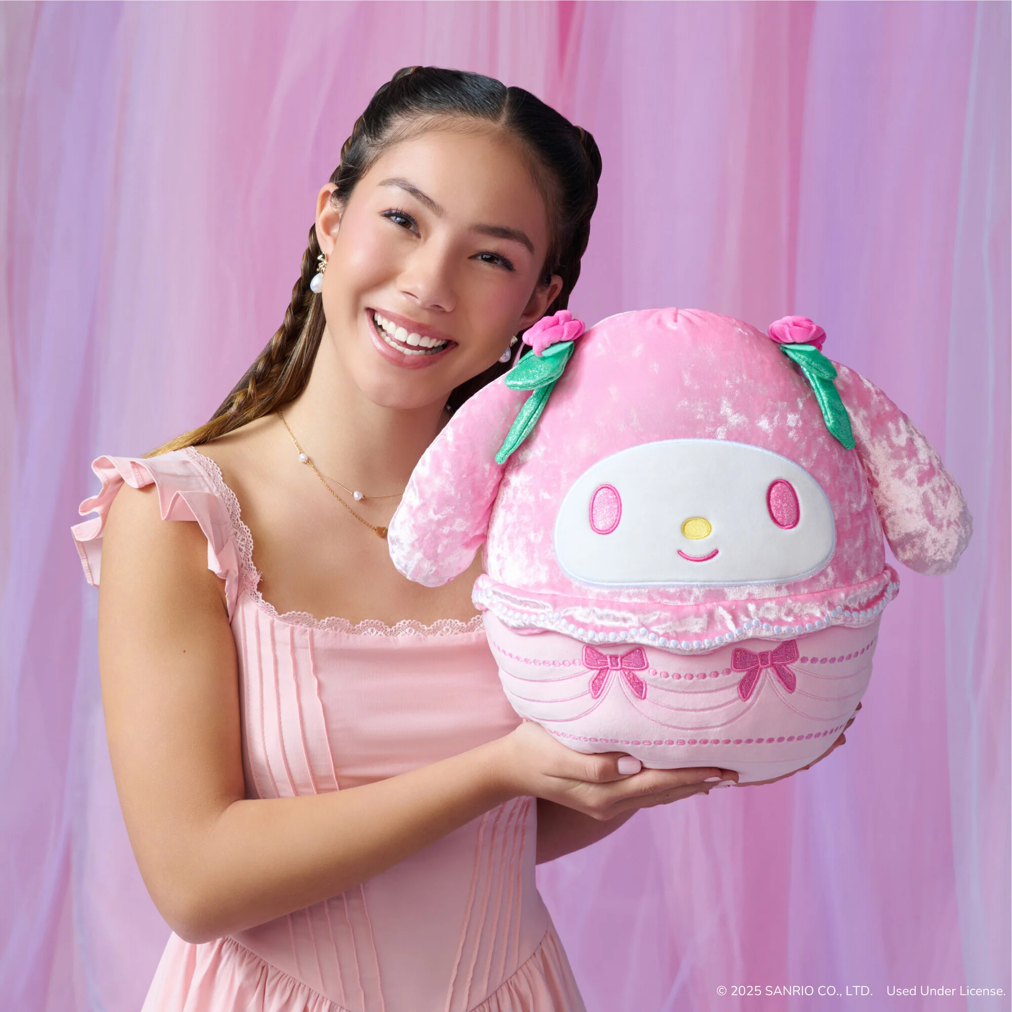 Hello Kitty and Friends 50th Anniversary My Melody 12-Inch Squishmallows - Image 2
