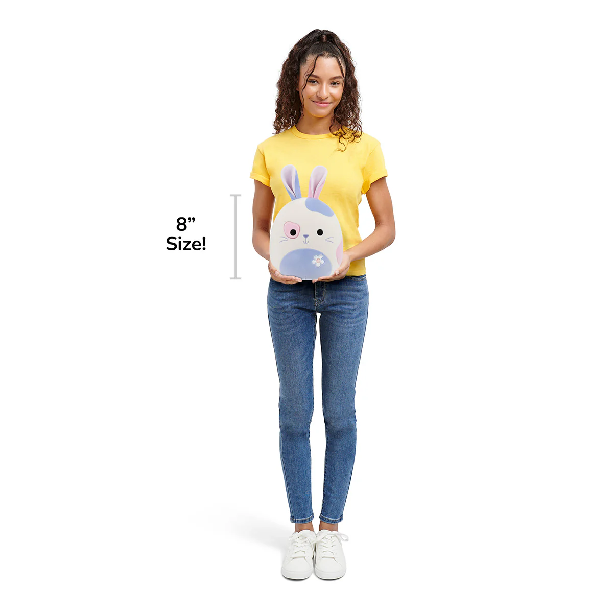 8-Inch Rosalind the Pink and Periwinkle Dutch Rabbit - Image 7